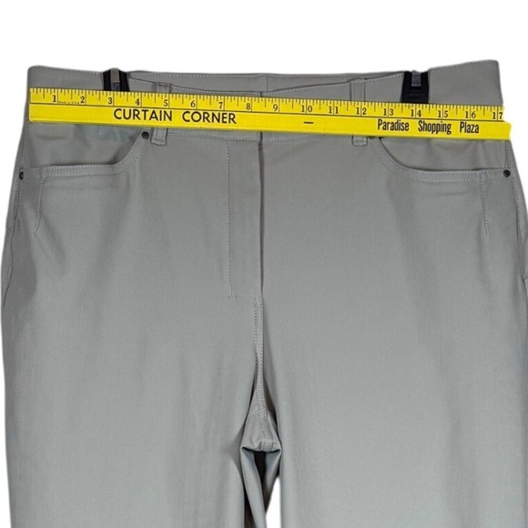 NWT LULULEMON City Sleek 5 Pocket Wide Leg Pant Full Length Silver Drop, Size 32 - Picture 6 of 13